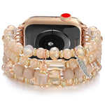 タッセルビーズチェーンウォッチバンド、Apple Watch 46mm / 49mm / 45mm / 44mm用、Apple Watch 42mm / 41mm / 40mm / 38mm用