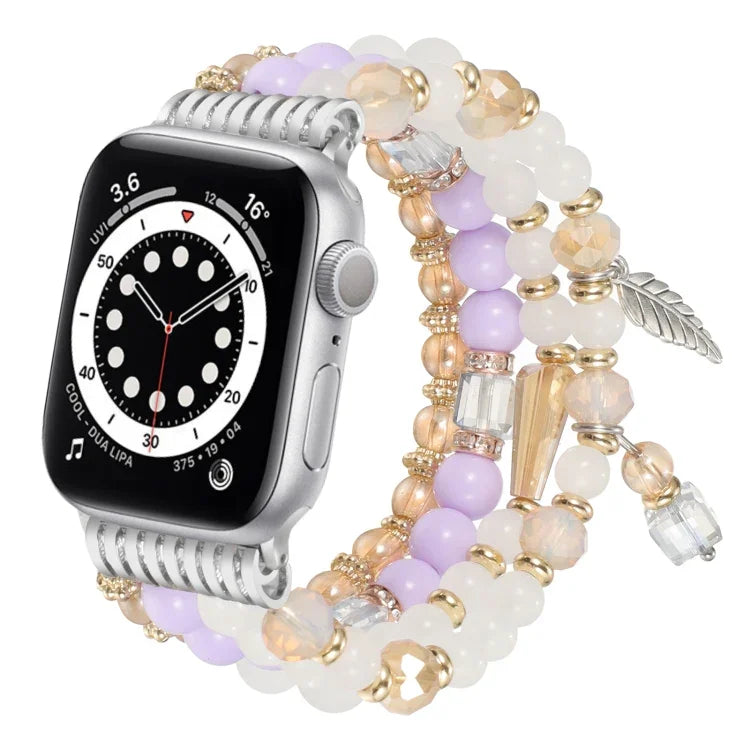 タッセルビーズチェーンウォッチバンド、Apple Watch 46mm / 49mm / 45mm / 44mm用、Apple Watch 42mm / 41mm / 40mm / 38mm用