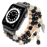 タッセルビーズチェーンウォッチバンド、Apple Watch 46mm / 49mm / 45mm / 44mm用、Apple Watch 42mm / 41mm / 40mm / 38mm用