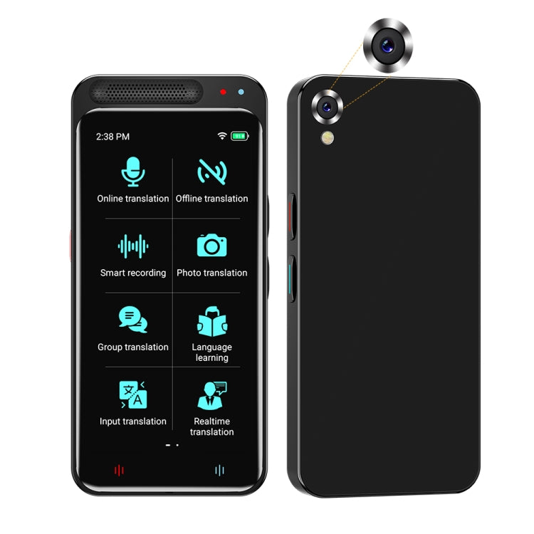 VORMOR Z6 5.0インチHDタッチスクリーンスマートAI翻訳機 139言語対応 オフライン翻訳／写真翻訳