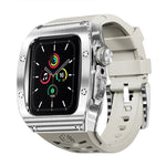 RedPepperアーマーメタルケース一体型シリコンウォッチバンド、Apple Watch 44mm / 45mm用