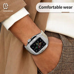 RedPepperアーマーメタルケース一体型シリコンウォッチバンド、Apple Watch 44mm / 45mm用