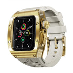 RedPepperアーマーメタルケース一体型シリコンウォッチバンド、Apple Watch 44mm / 45mm用
