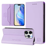 RC01二つ折りマグネット吸着RFIDレザースマホケース、iPhone 16 Pro用、iPhone 16 Plus用、iPhone 16用、iPhone 15 Pro Max用、iPhone 15 Pro用、iPhone 15 Plus用