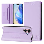 RC01二つ折りマグネット吸着RFIDレザースマホケース、iPhone 16 Pro用、iPhone 16 Plus用、iPhone 16用、iPhone 15 Pro Max用、iPhone 15 Pro用、iPhone 15 Plus用