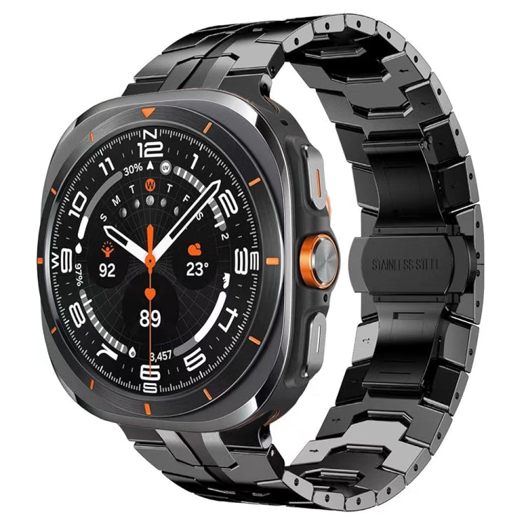 蝶バックル チタン合金時計バンド Samsung Galaxy Watch Ultra 47mm / Ultra 2025用