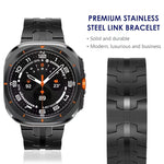 蝶バックル チタン合金時計バンド Samsung Galaxy Watch Ultra 47mm / Ultra 2025用