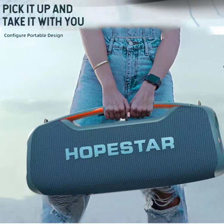 HOPESTAR A60 100W屋外ポータブルIPX6防水Bluetoothスピーカー マイク付き