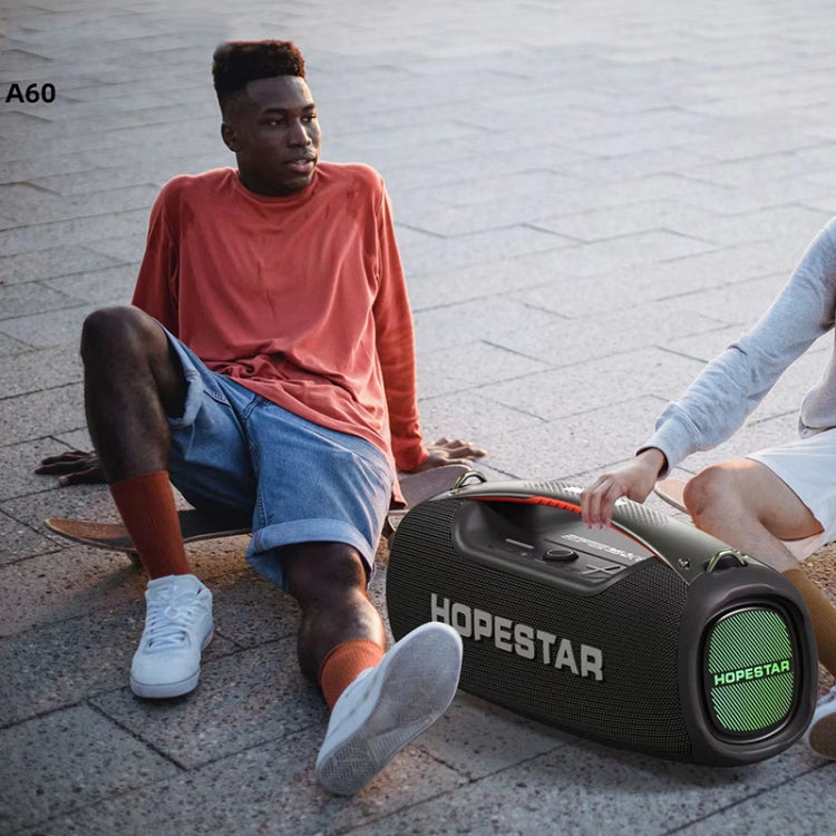 HOPESTAR A60 100W屋外ポータブルIPX6防水Bluetoothスピーカー マイク付き