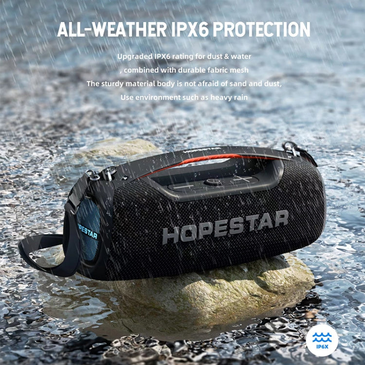HOPESTAR A60 100W屋外ポータブルIPX6防水Bluetoothスピーカー マイク付き