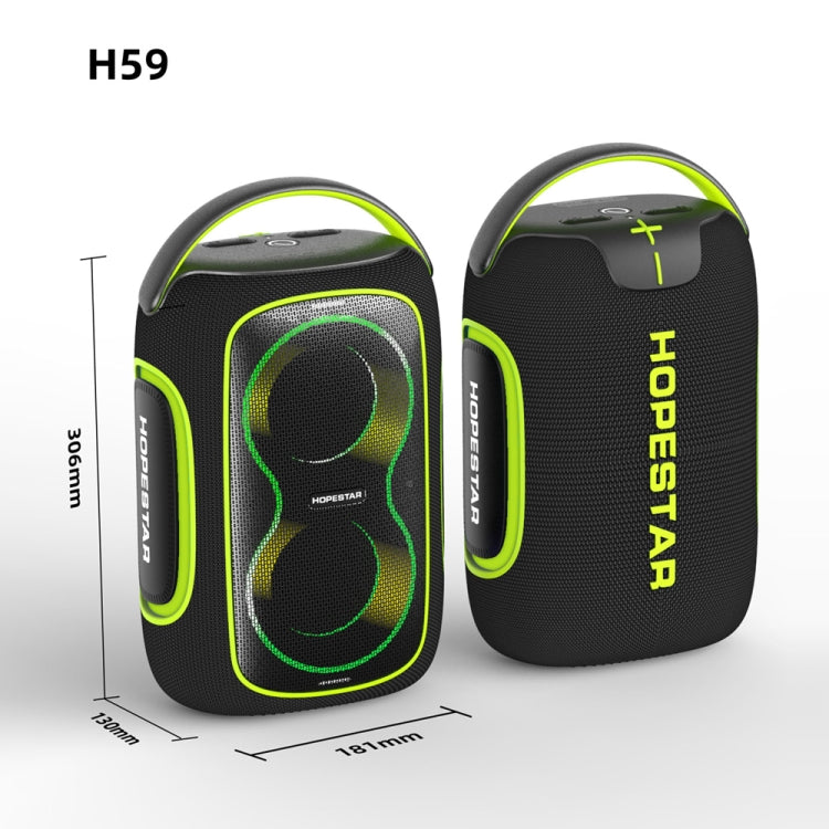 HOPESTAR H59 50W屋外ポータブルIPX5防水Bluetoothスピーカー、H59