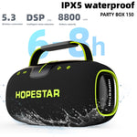 HOPESTAR Party Box 150 40W屋外ポータブルIPX5防水Bluetoothスピーカー