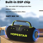 HOPESTAR Party Box 150 40W屋外ポータブルIPX5防水Bluetoothスピーカー