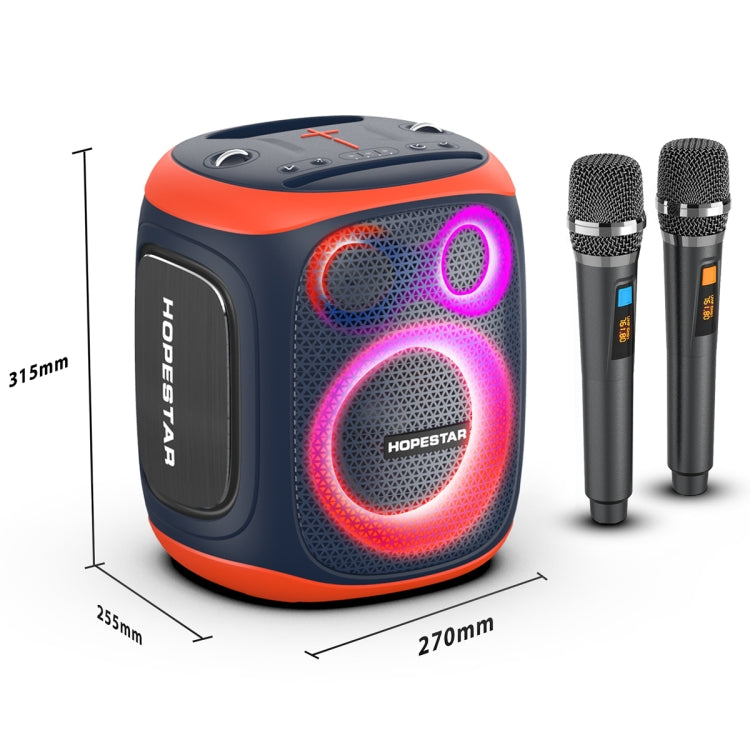 HOPESTAR PARTY130 アウトドア デュアルマイク 長時間持続 Bluetoothスピーカー
