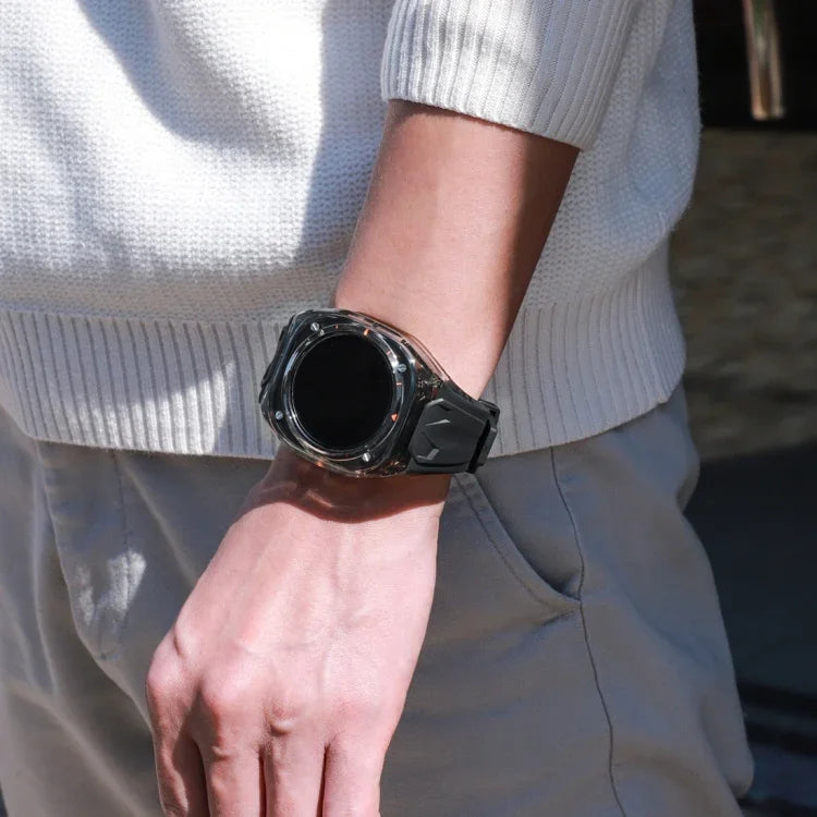 改良型PCハイブリッドTPU時計ケースバンド、Samsung Galaxy Watch Ultra 47mm / Ultra 2025用