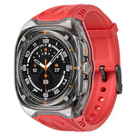 改良型PCハイブリッドTPU時計ケースバンド、Samsung Galaxy Watch Ultra 47mm / Ultra 2025用