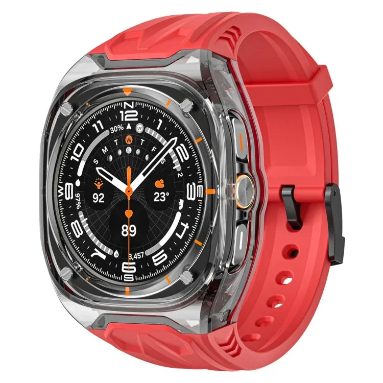 改良型PCハイブリッドTPU時計ケースバンド、Samsung Galaxy Watch Ultra 47mm / Ultra 2025用
