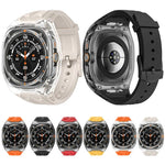 改良型PCハイブリッドTPU時計ケースバンド、Samsung Galaxy Watch Ultra 47mm / Ultra 2025用