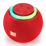 T&G TG683 ミニポータブル屋外ワイヤレスBluetoothスピーカー LED雰囲気ライト付き、TG683