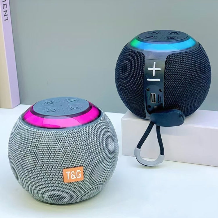 T&G TG683 ミニポータブル屋外ワイヤレスBluetoothスピーカー LED雰囲気ライト付き、TG683