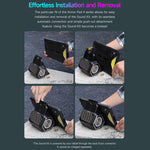 Ulefoneポータブルホルダー ワイヤレスBluetoothスピーカー Ulefone Armor Pad 4 / 4 Ultra用、Ulefone Armor Pad 4 / 4 Ultra用