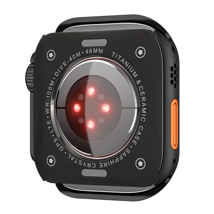 Ultra 49mm亜鉛合金ウォッチケースに変更、Apple Watch Series 6 / 5 / 4 / SE 44mm用、Apple Watch Series 10 / 11 46mm用、Apple Watch Series 9 / 8 / 7 45mm用