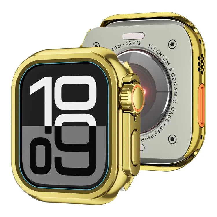 Ultra 49mm亜鉛合金ウォッチケースに変更、Apple Watch Series 6 / 5 / 4 / SE 44mm用、Apple Watch Series 10 / 11 46mm用、Apple Watch Series 9 / 8 / 7 45mm用