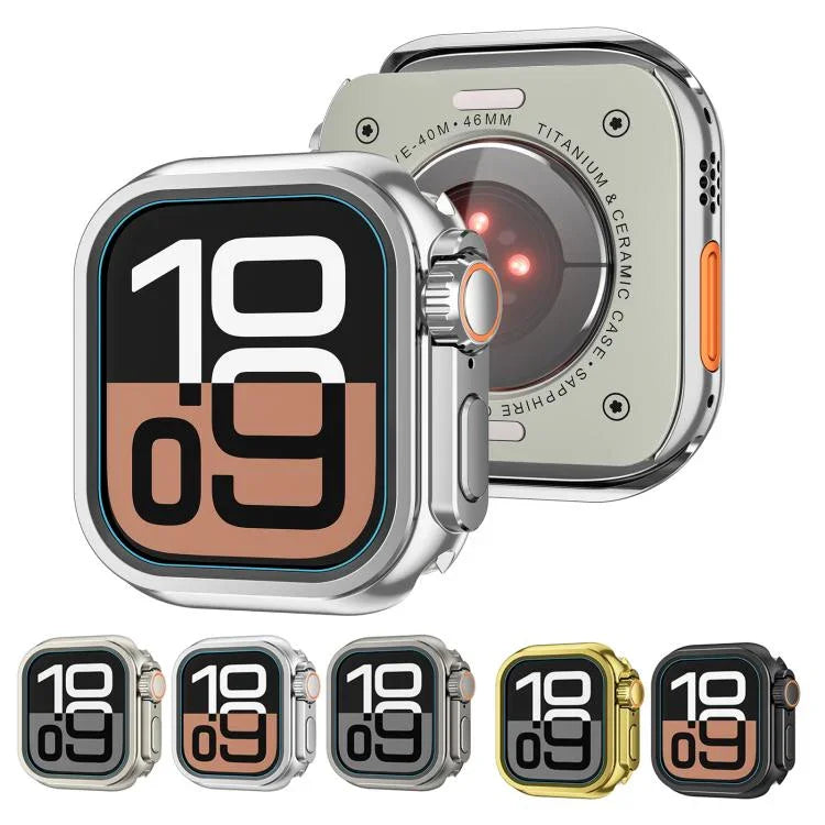 Ultra 49mm亜鉛合金ウォッチケースに変更、Apple Watch Series 6 / 5 / 4 / SE 44mm用、Apple Watch Series 10 / 11 46mm用、Apple Watch Series 9 / 8 / 7 45mm用