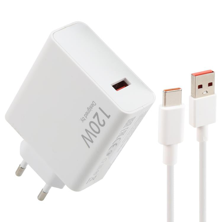 120W USB急速充電器 1m USB to Type-Cケーブル付き、120W