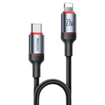 Yesido CA182 PD27W 3A USB-C / Type-Cから8ピン充電データケーブル、長さ：1.2m、CA182