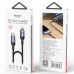 Yesido CA182 PD27W 3A USB-C / Type-Cから8ピン充電データケーブル、長さ：1.2m、CA182