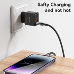 Yesido CA182 PD27W 3A USB-C / Type-Cから8ピン充電データケーブル、長さ：1.2m、CA182