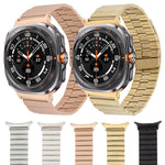 竹製ステンレススチール磁気時計バンド、Samsung Galaxy Watch Ultra 47mm / Ultra 2025用