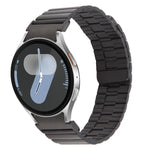 竹製磁気クイックリリースメタル時計バンド、Samsung Galaxy Watch 7 / 6 / 5 / 4用