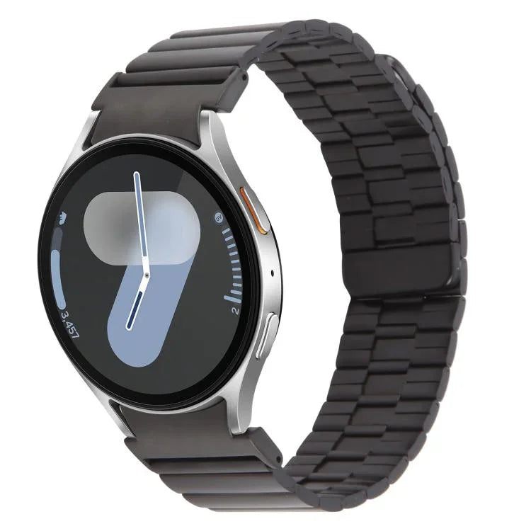 竹製磁気クイックリリースメタル時計バンド、Samsung Galaxy Watch 7 / 6 / 5 / 4用