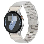 竹製磁気クイックリリースメタル時計バンド、Samsung Galaxy Watch 7 / 6 / 5 / 4用