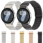 竹製磁気クイックリリースメタル時計バンド、Samsung Galaxy Watch 7 / 6 / 5 / 4用