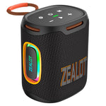 Zealot S122 25W 高出力 IPX6防水 アウトドアRGBライト Bluetoothスピーカー