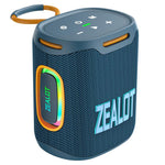 Zealot S122 25W 高出力 IPX6防水 アウトドアRGBライト Bluetoothスピーカー