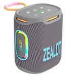 Zealot S122 25W 高出力 IPX6防水 アウトドアRGBライト Bluetoothスピーカー