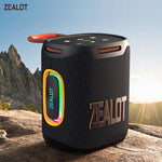 Zealot S122 25W 高出力 IPX6防水 アウトドアRGBライト Bluetoothスピーカー