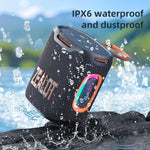 Zealot S122 25W 高出力 IPX6防水 アウトドアRGBライト Bluetoothスピーカー