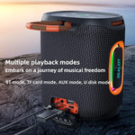 Zealot S122 25W 高出力 IPX6防水 アウトドアRGBライト Bluetoothスピーカー