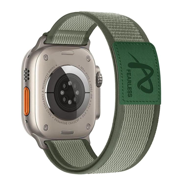 Fearless Trail ループナイロンバンド、Apple Watch 46mm / 49mm / 45mm / 44mm 用、Apple Watch 42mm / 41mm / 40mm / 38mm 用