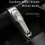 VGR V-071 5W炭素鋼刃USB電動ヘアクリッパー、V-071