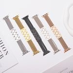 6連ステンレススチールウォッチバンド、Apple Watch 46mm / 49mm / 45mm / 44mm用、Apple Watch 42mm / 41mm / 40mm / 38mm用