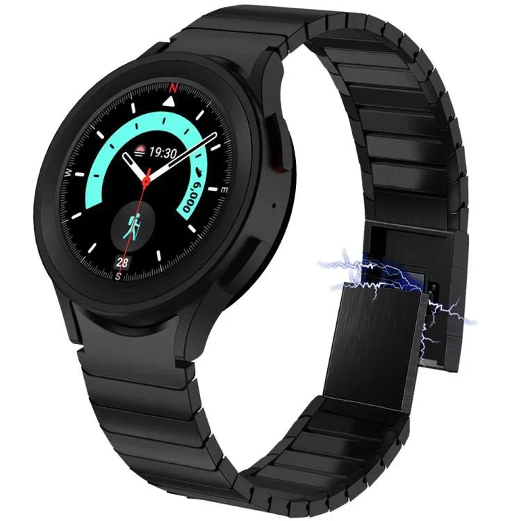 ワンビーズ磁気バックルステンレススチール時計バンド、Samsung Galaxy Watch 4 / 5 / 6 / 7用