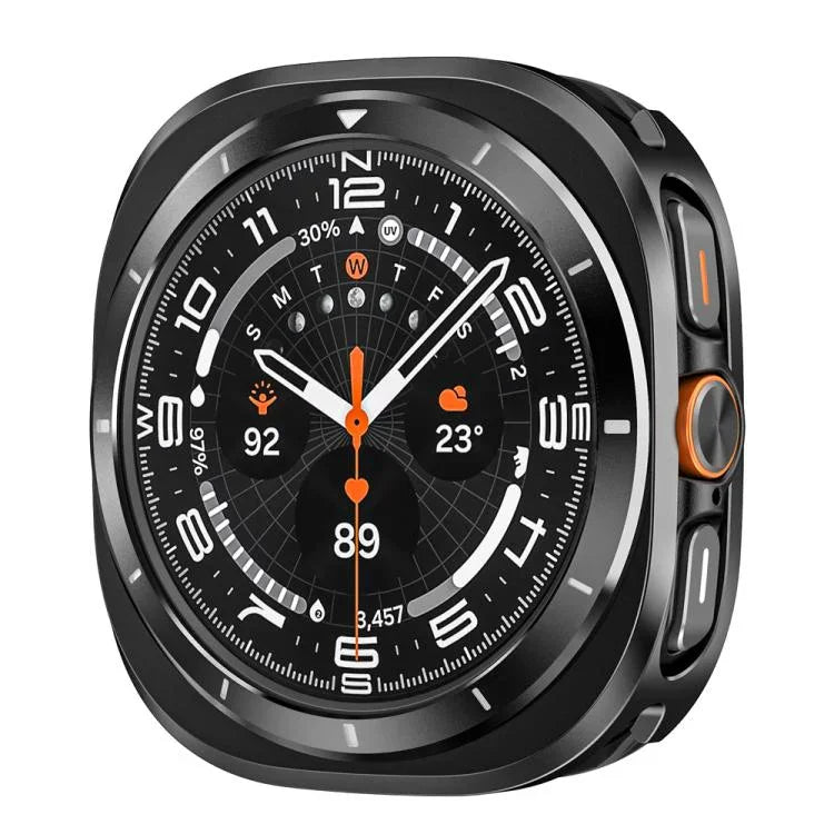 アルミ合金メタルPC時計保護カバー、Samsung Galaxy Watch Ultra 47mm / Ultra 2025用