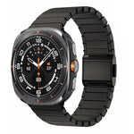 竹製ノーマンバックルステンレススチール時計バンド、Samsung Galaxy Watch Ultra 47mm / Ultra 2025用