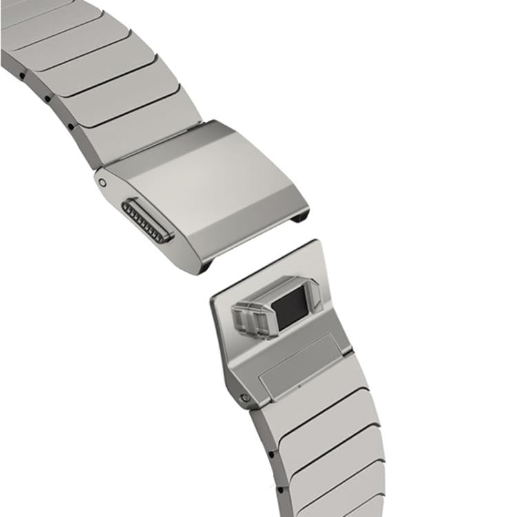 竹製ノーマンバックルステンレススチール時計バンド、Samsung Galaxy Watch Ultra 47mm / Ultra 2025用